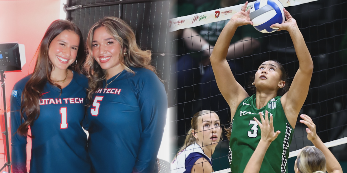 Outrigger Invitational hosted by Rainbow Wahine reunites former high school champions Former Kamehameha Kapālama teammates reunite on opposing sides of the net at Bankoh Arena