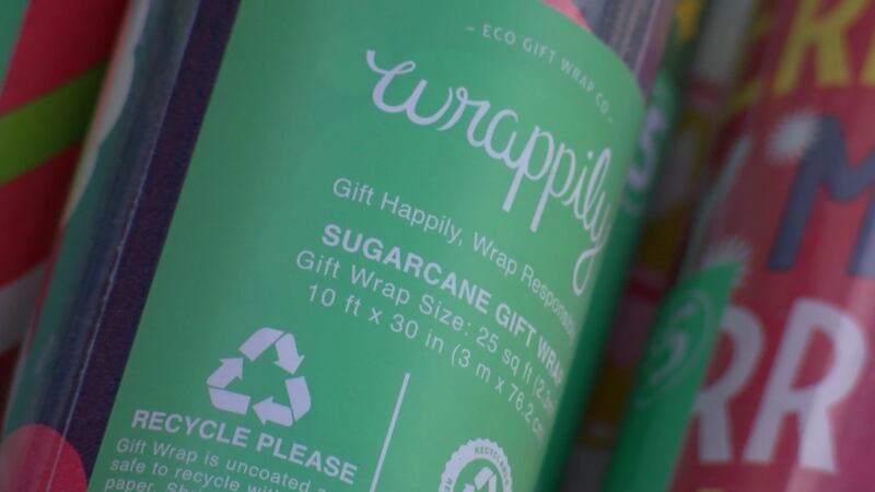 One Maui woman has found a way to use recycled materials to get rid of gift wrap guilt.