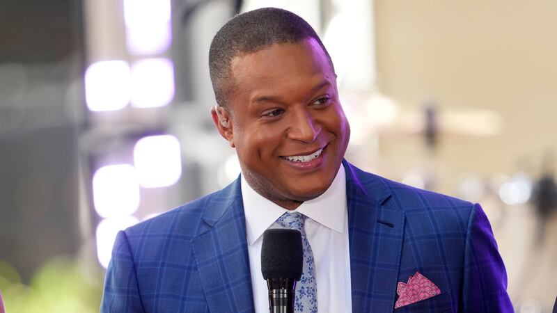 Craig Melvin appears on NBC's "Today" show at Rockefeller Plaza on Thursday, June 15, 2023, in...