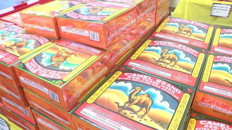Firecracker sales for New Year's have begun on Oahu.