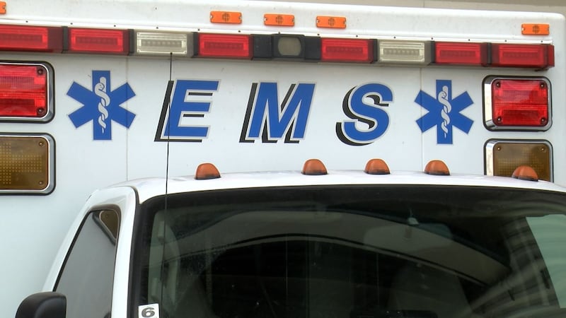 The man was treated and transported to a trauma facility in serious condition.