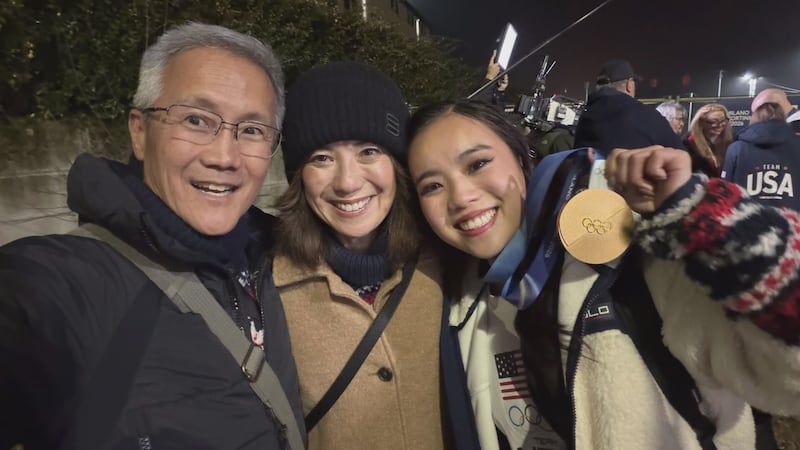 Ellie Kam and her partner, Danny O’Shea, are part of the gold-winning U.S. Winter Olympic...
