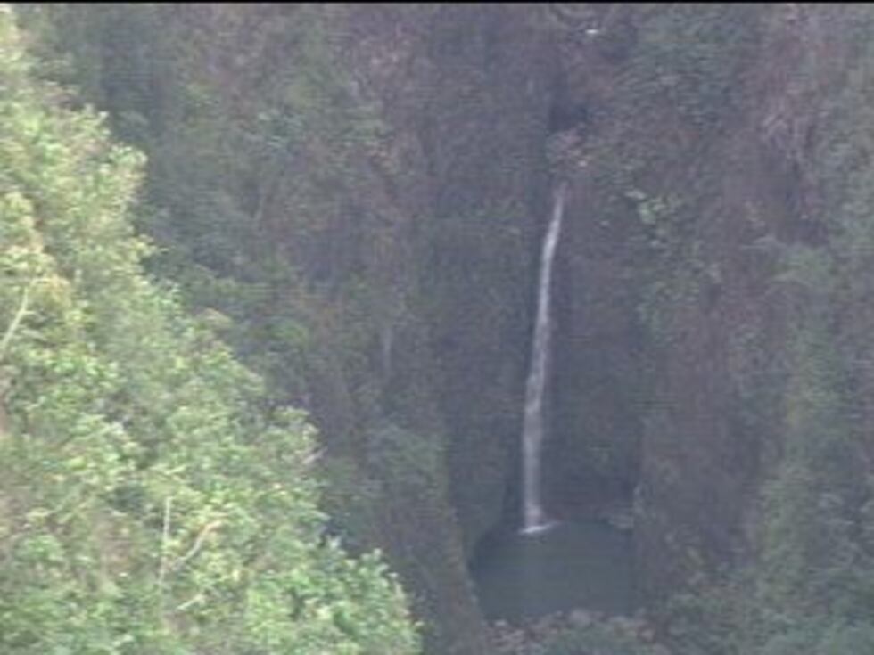 Sacred Falls as seen from Chopper 8
