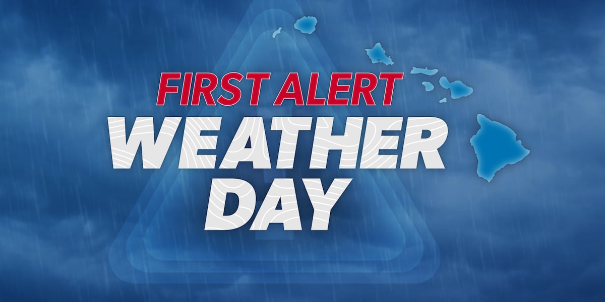 First Alert Weather Day: Windward Hawaii Island prepares for heavy rainfall Saturday and Sunday First Alert Weather Day: Windward Hawaii Island prepares for heavy rainfall Saturday and Sunday