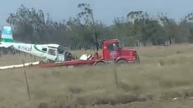 No one was hurt when a Cessna crashed in Waimea on Dec. 23, 2024.