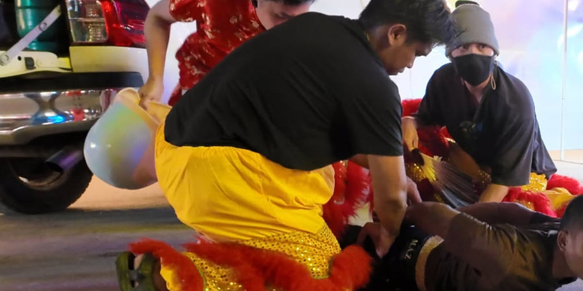 Police go undercover as lion dancers to nab a serial burglar