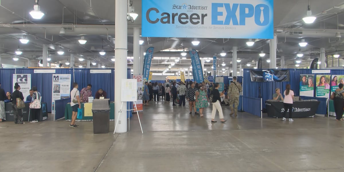 Hawaii Career Expo returns to Blaisdell Center with more than 100 booths