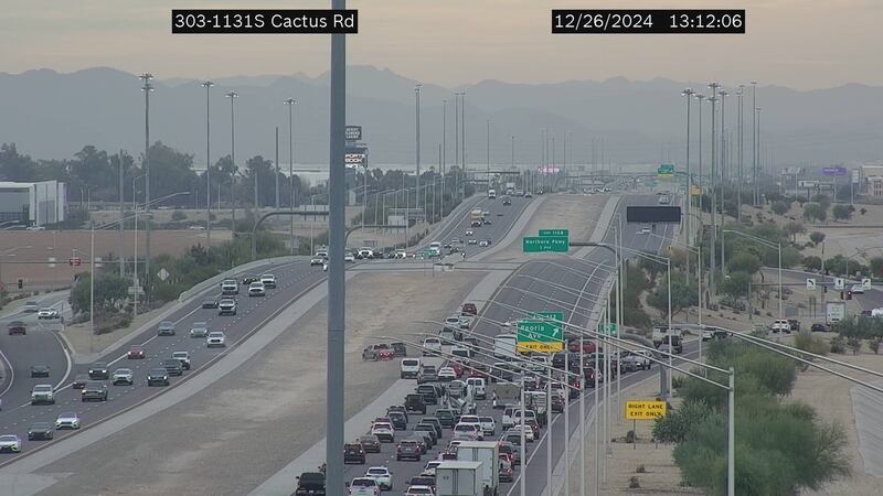 According to the Arizona Department of Transportation, the collision was reported in the...