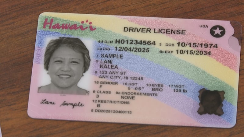 Honolulu Mayor Rick Blangiardi defended the new design of Hawaii's updated IDs following a...