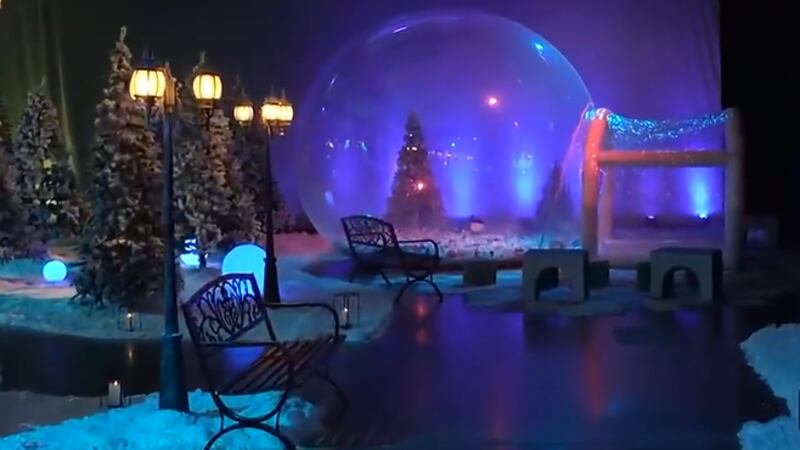 It’s called ‘Twas the Light Before Christmas and it’s open through the end of the year.