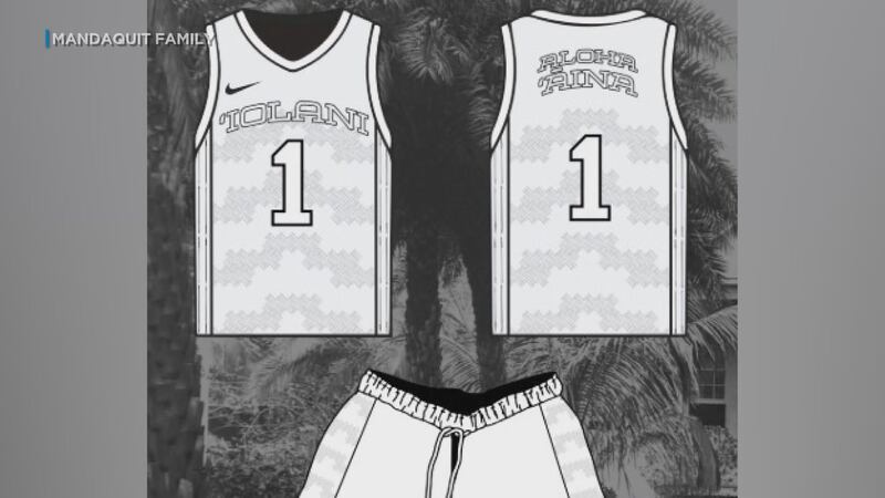 The design is a tribute to Iolani School and Hawaii’s royal history.