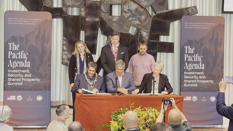 The Pacific Agenda Summit was hosted by the U.S. Department of State, Indo-Pacific Command and...