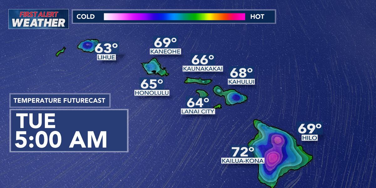 First Chilli Weather Time First Alert Forecast: Chilly temperatures, gusty winds ahead this week