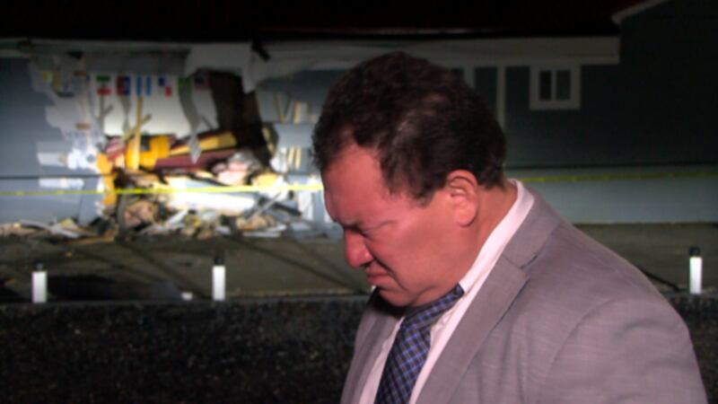 Pastor Bienvenido Alegria says he and his congregation have worshipped in this building since...