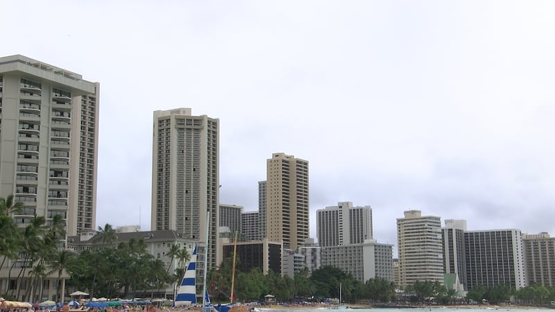 Some Waikiki hotels are offering kamaaina rates for storm evacuees.