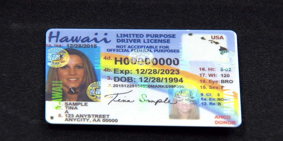 hawaii tobacco license Why some IDs don't scan Driver License Hawaii First State to Raise