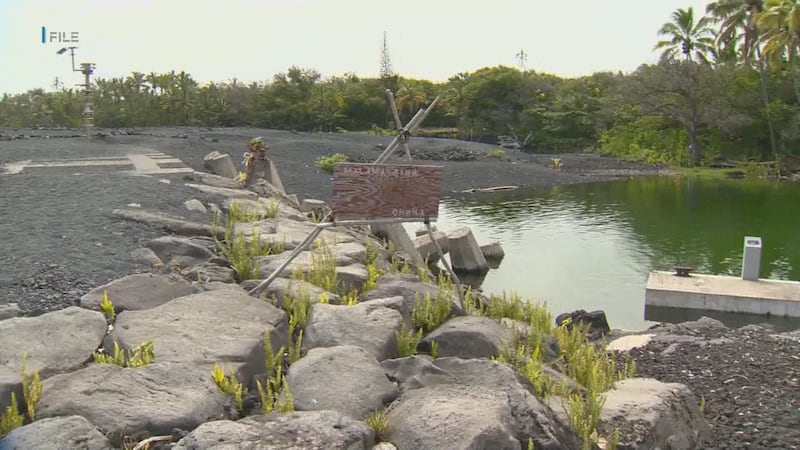 The Pohoiki Bay dredging project is expected to wrap up by November 2025.