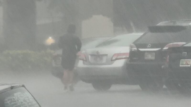 Rain storm brings Hurricane force winds as brown water advisories remain in effect