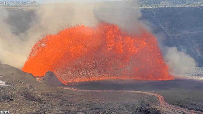 Kilauea's episode 31 began shortly after 2 p.m. Friday with lava fountains reaching over 325...