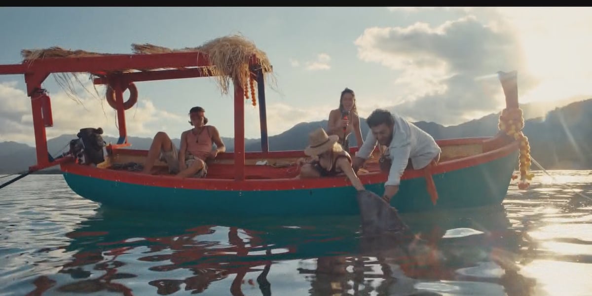 Hawaii actor Taimua Hannemann hunted by sharks in new thriller ‘The Bay'