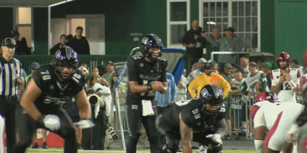 Seven UH football games selected for national broadcast