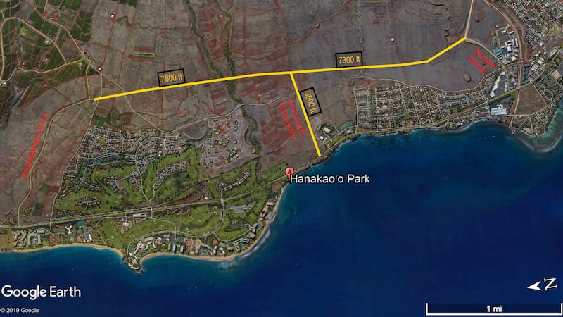 The proposed extension would connect the bypass to Kaanapali's Kakaalaneo Drive, allowing...