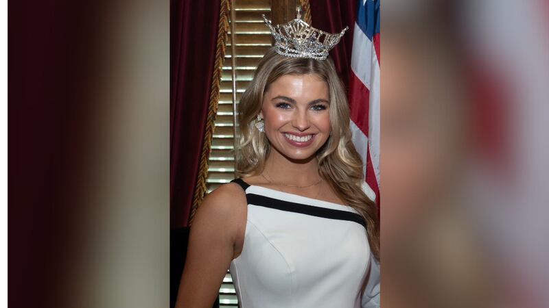 Miss Alabama Abbie Stockard won the Miss America crown at the pageant’s 104th annual event.