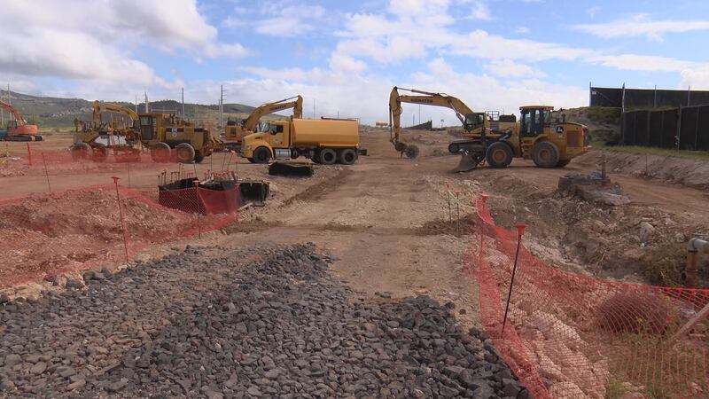 A traditional Hawaiian blessing by Kahu Kordell Kekoa took place as State Transportation...