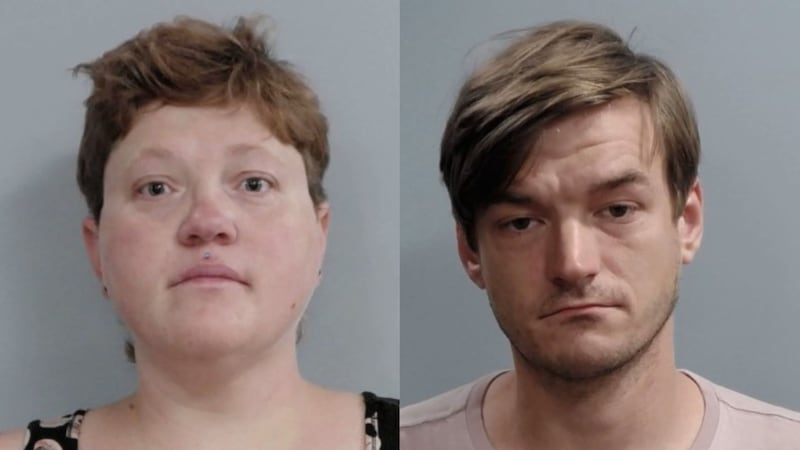 A couple in Kentucky have been arrested after the woman's toddlers allegedly ate about 20...