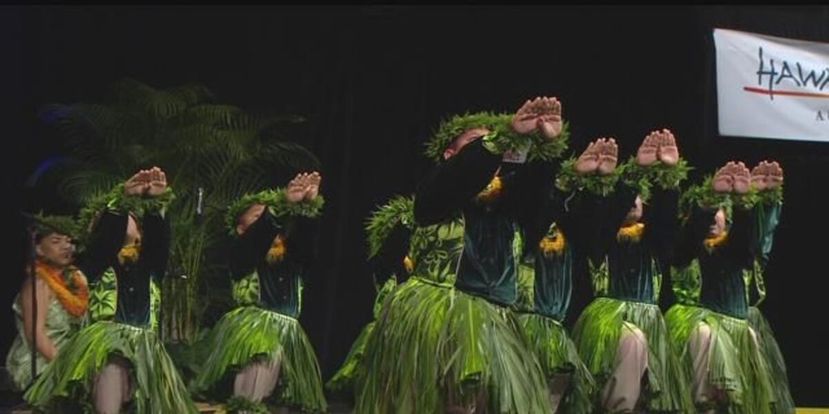 Kaloke 2018 Keiki Hula Kahiko: Halau Hula 'O Hokulani (Kane)