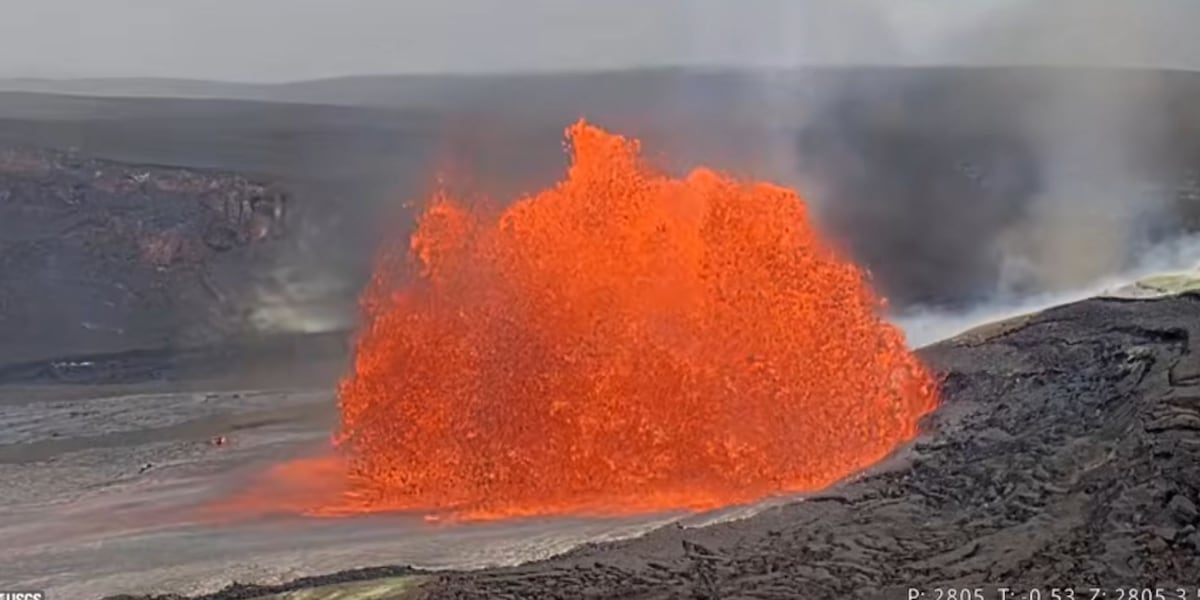 Episode 47 of Kilauea fountaining paused