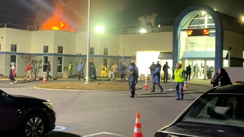 At least one person is presumed dead after an overnight explosion sent a Tyson Foods plant up...