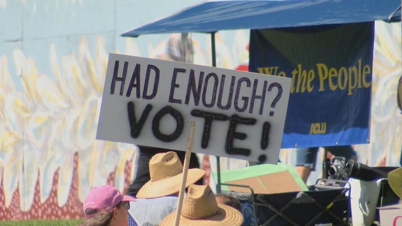 Demonstrators gathered at the Hawaii State Capitol on Saturday to voice concerns about the...