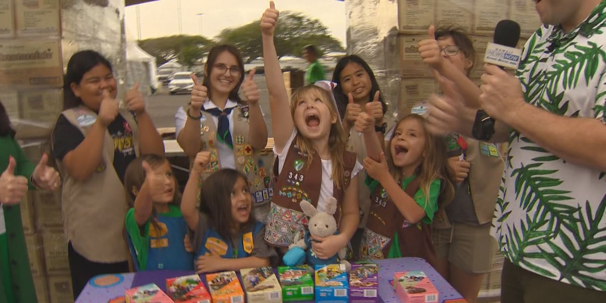 Girl Scouts get ready for cookie rush with new flavor
