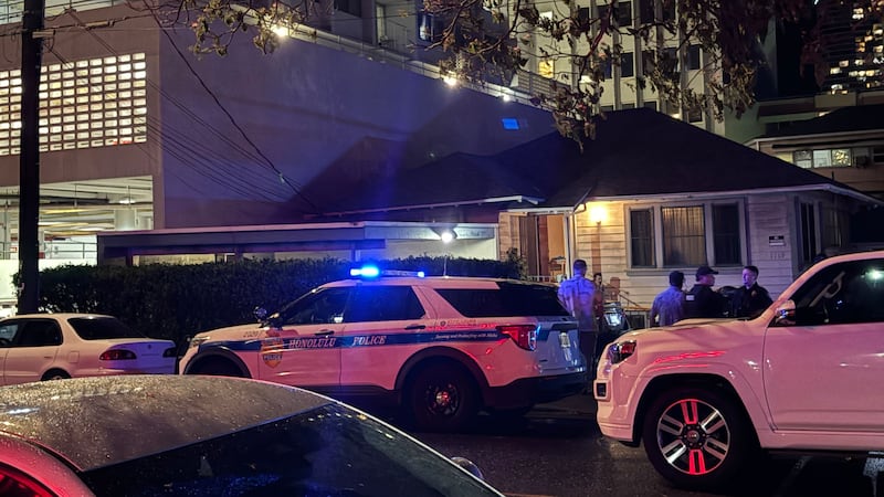 A man in his 40s was reportedly stabbed in the Makiki area Friday night.
