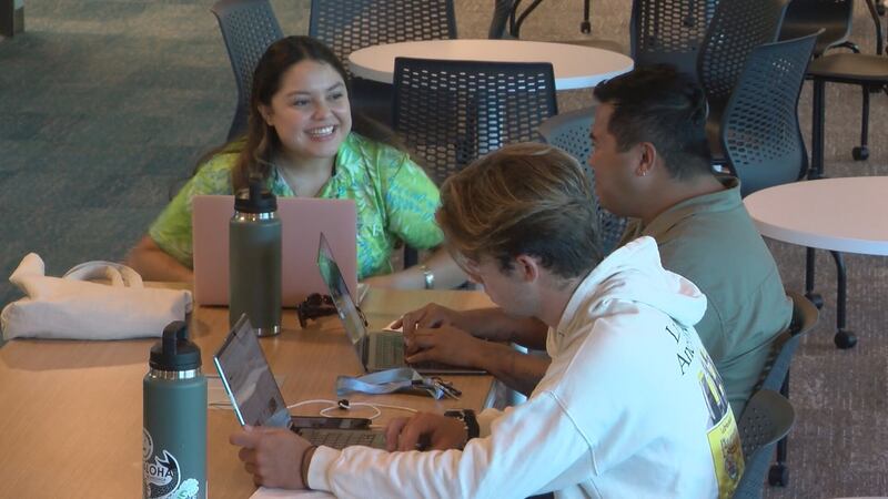 UH Manoa students are getting ready to go back to class.