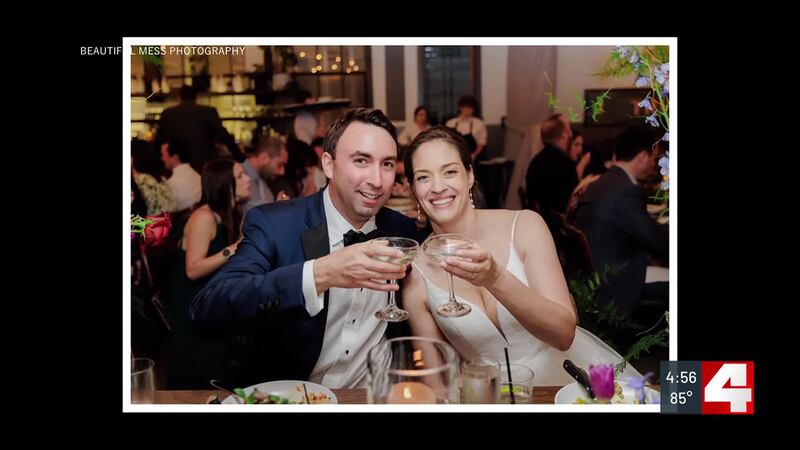 Dan and Stephanie Fredman got married on the same day as the Kentucky Derby, and a bet made by...