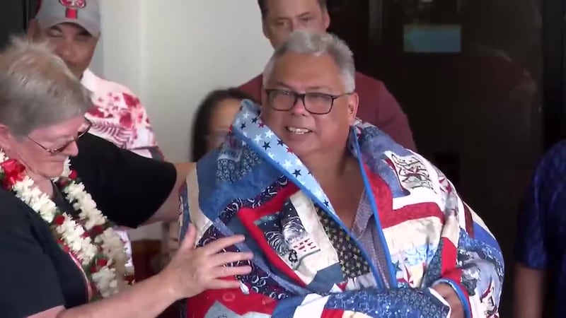 Each of them already have their fair share of medals and patches, but they were also gifted a...