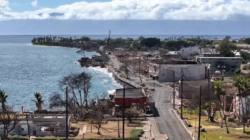 Lahaina debris