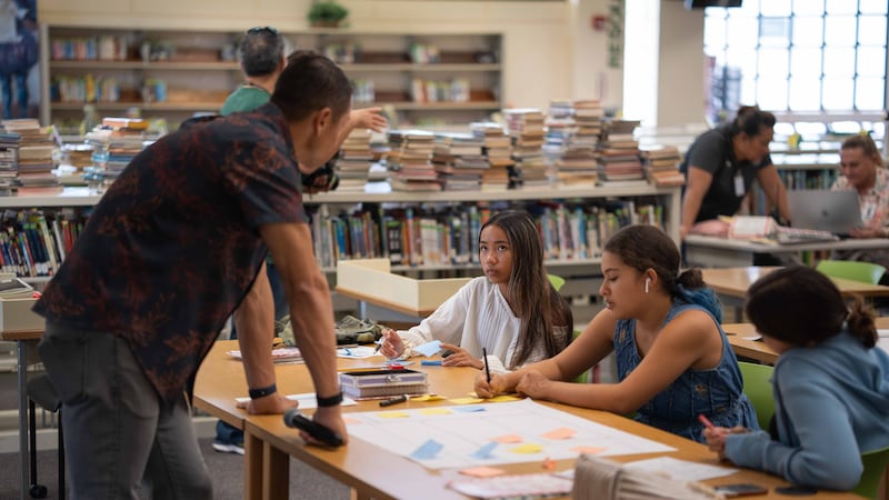 A Hawaii non-profit created an educational curriculum aimed at middle-school students – kids...