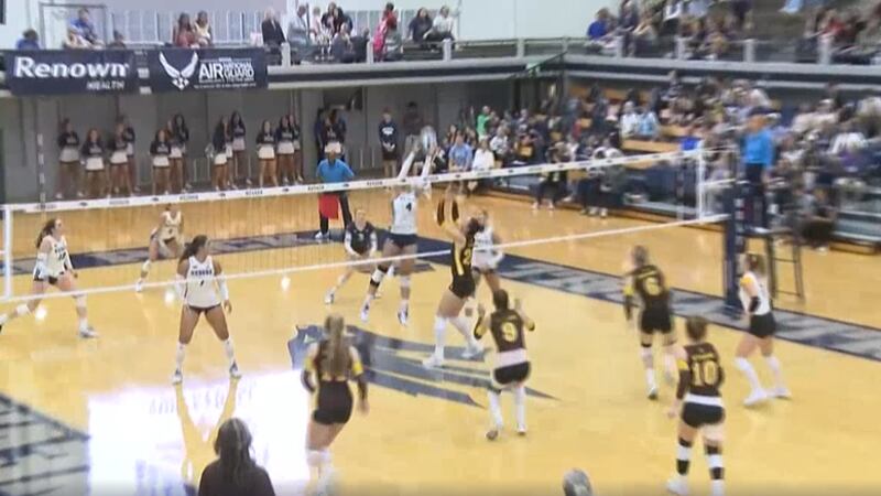 Nevada woman's volleyball team