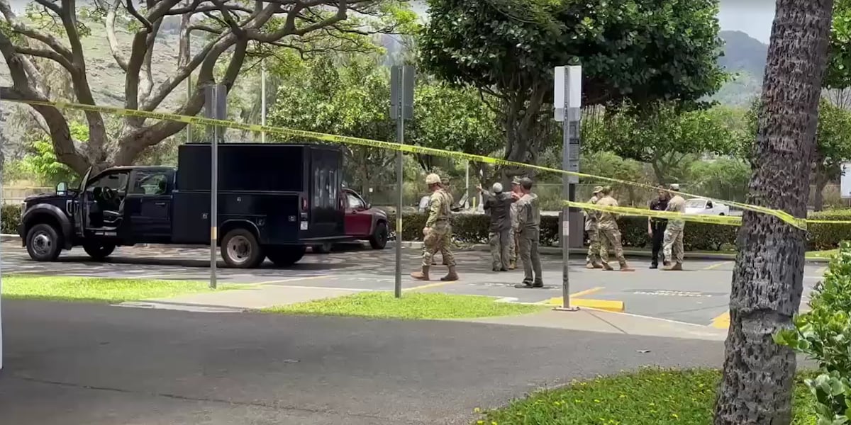 Police, military defuse projectile devices in Hawaii Kai Police, military defuse projectile devices in Hawaii Kai