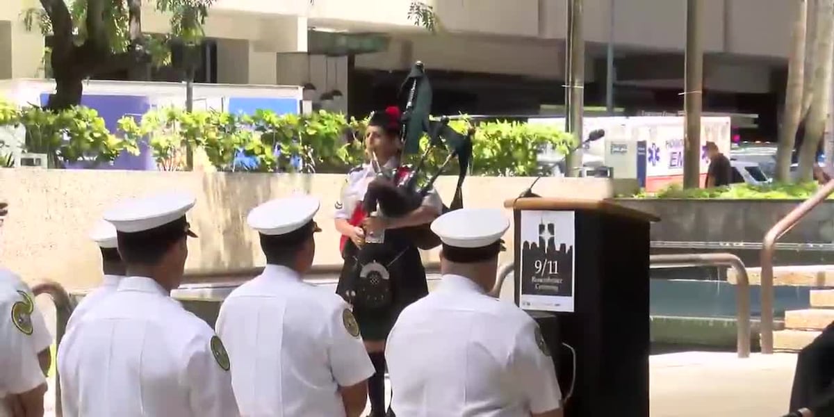Ceremony in Honolulu pays tribute to 9/11 victims, first responders Ceremony in Honolulu pays tribute to 9/11 victims, first responders