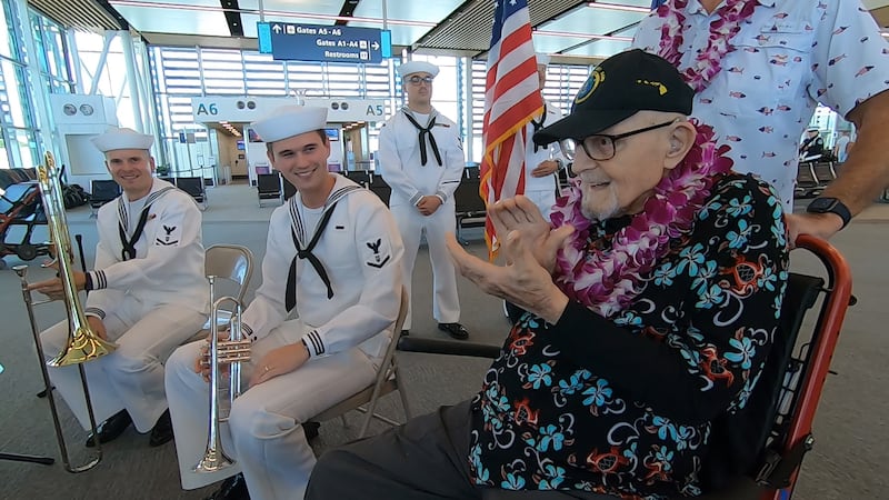 Ira 'Ike' Schab Jr. is one of the few remaining Pearl Harbor survivors.