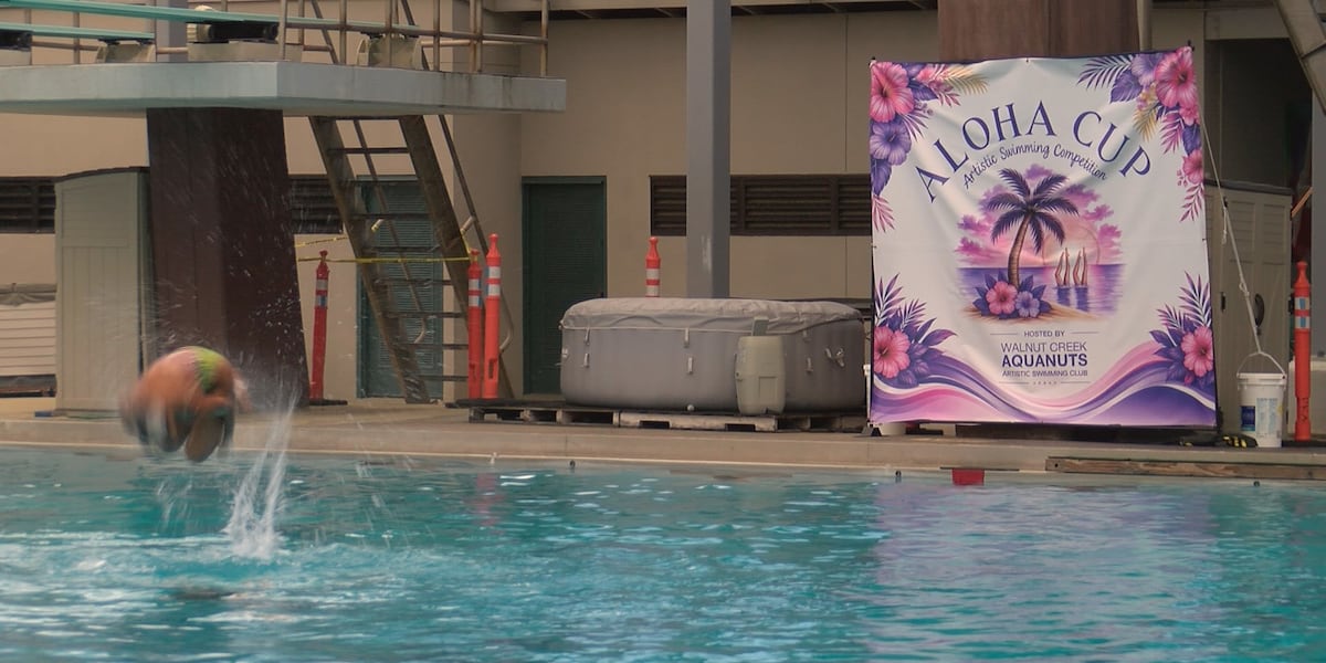 California club hosts artistic swimming competition at UH Manoa