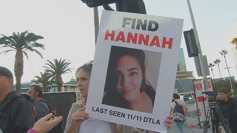 A rally was held in Los Angeles for Hannah Kobayashi, a Maui woman who disappeared earlier...