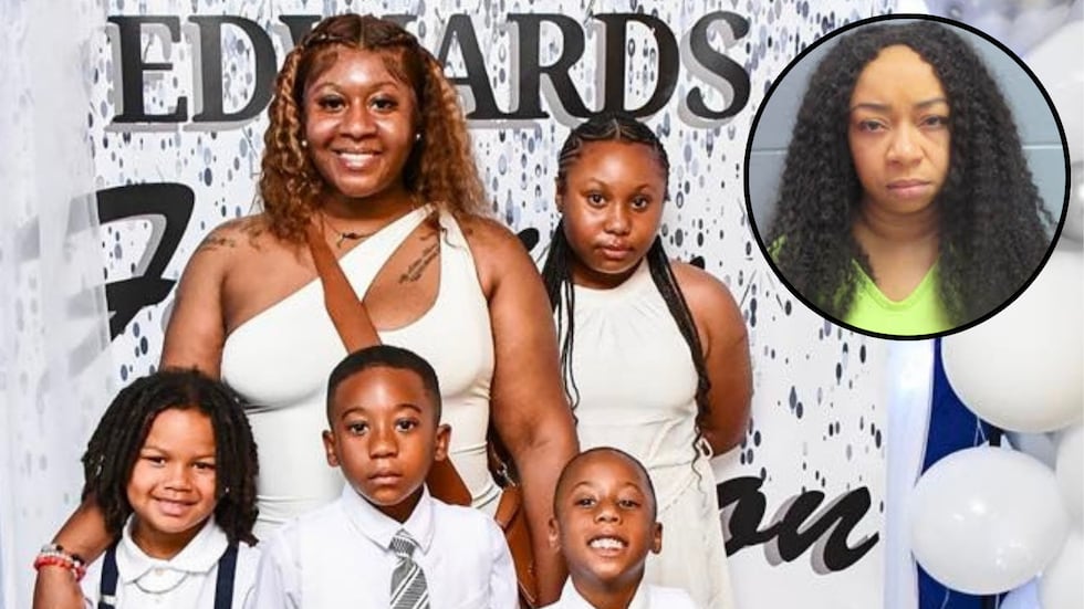 Sherita Goddard, 41, is accused of crashing into a family’s oncoming vehicle. Officials...