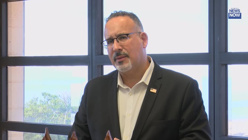 U.S. Secretary of Education Miguel Cardona.