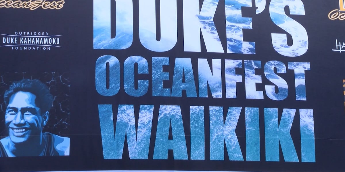 Duke's 24th annual OceanFest kicks off in Waikiki with longboard competition