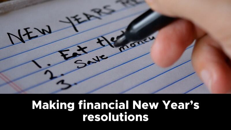 Making financial New Year’s resolutions